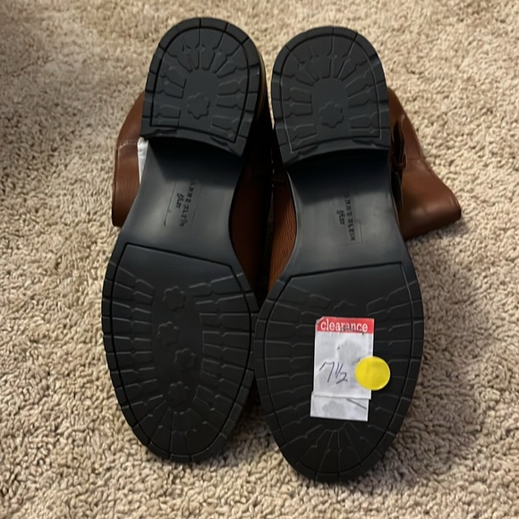 🔥NWT Anne Klein Aklavinia Brown/Cognac Boots size 7.5 - Picture 3 of 4